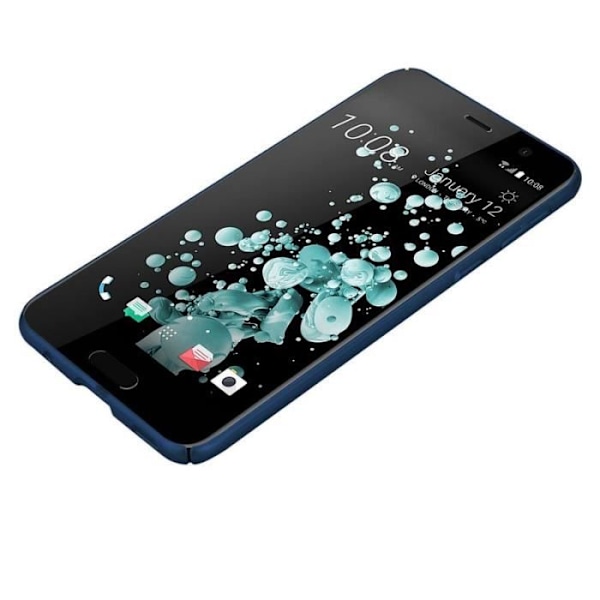 Coque - CADORABO - HTC U PLAY - Hårdförsvar - Matt Metallisk Design - Färg Blå Blå