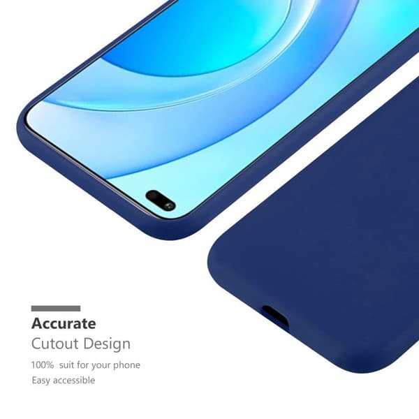 Skyddsfodral för Honor 50 LITE CANDY MÖRKBLEU Stötskydd Silikon Blå