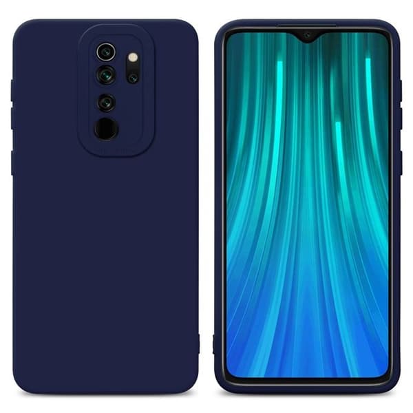 Skyddsfodral för Xiaomi RedMi NOTE 8 PRO i MÖRKBLA FLYTANDE Antichock Blå