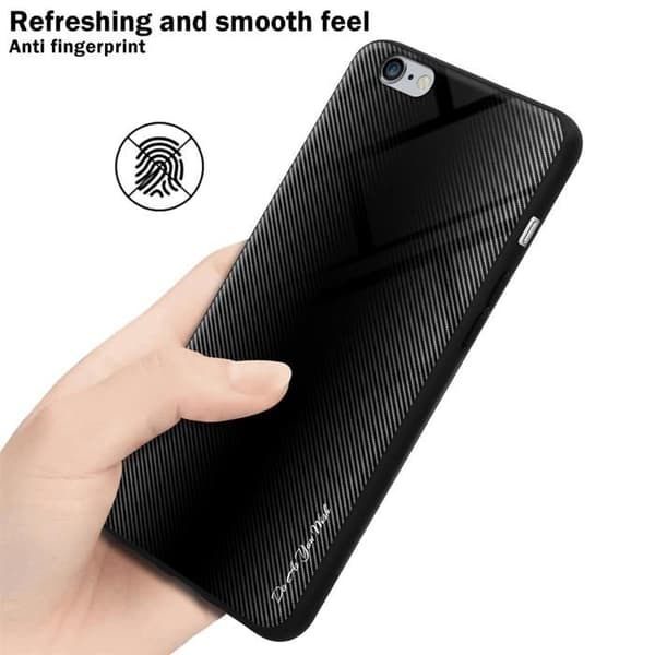 Skal för iPhone 6 PLUS / 6S PLUS OPAL SVART Stötabsorberande skydd Svart