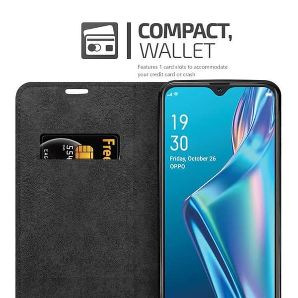Fodral för Oppo A12 Skal i ÄPPLE RÖD Röd
