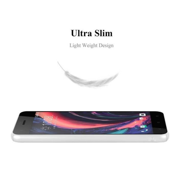Cadorabo Fodral till HTC Desire 10 PRO i METALLISKT SILVER