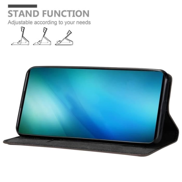 Telefonfodral - CADORABO - Vivo NEX 3 - Kaffe Brunt - Silicone TPU - Magnetisk stängning KAFFEBRUNT