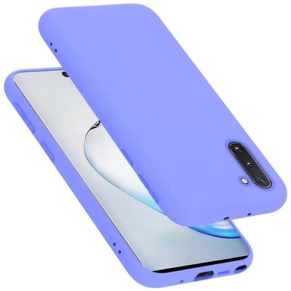 Cadorabo fodral till Samsung Galaxy NOTE 10 - i lila - Flexibel TPU silikon