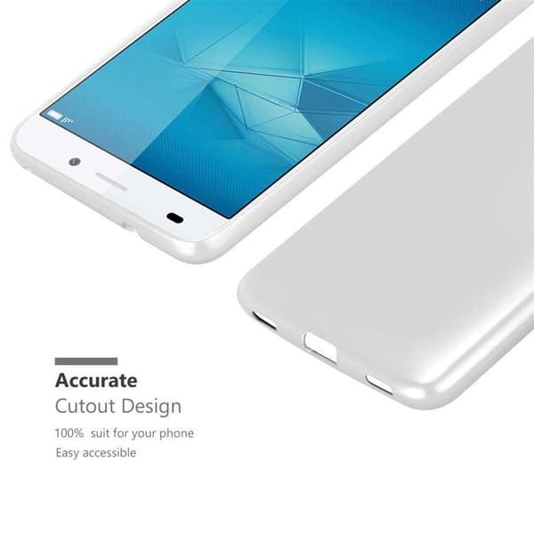 Skyddsskal för Honor 5C Skyddsskal i MATTSILVER Metallic Design Grå
