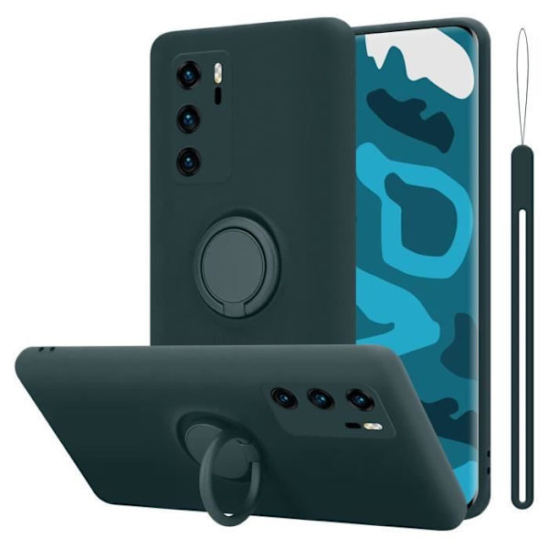 Coque Huawei P40 - CADORABO - LIQUID GREEN - Flexibel - Stöttrygghet VÄTSKA GRÖN