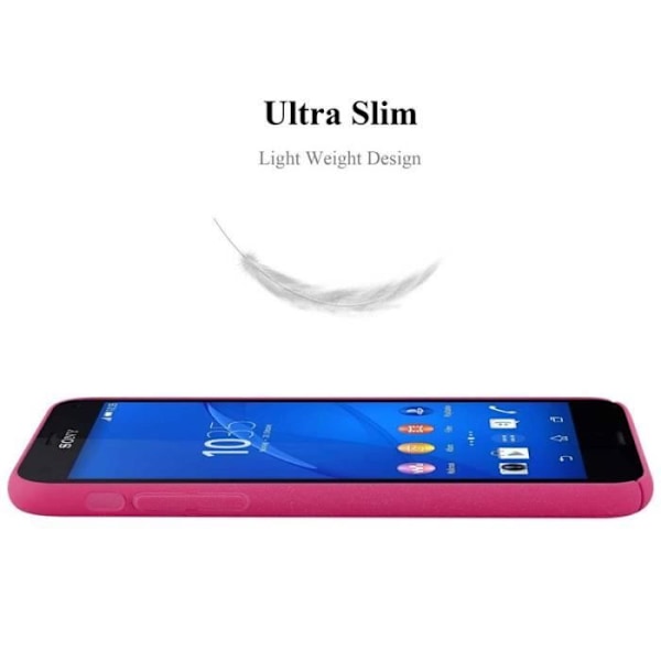 "Coque - CADORABO - Sony Xperia Z3 Compact - Hårdförsvar - Matt Design - Färg Rosa" Rosa