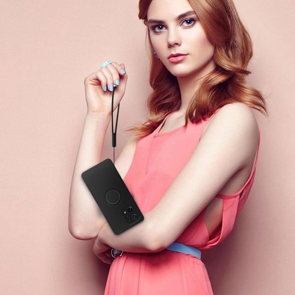 Coque för Oppo FIND X5 Hölster i LIQUID BLACK Etui Case Cover Skydd i Silikon TPU mobiltelefon Svart