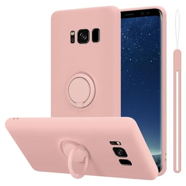 Coque - CADORABO - Samsung Galaxy S8 PLUS - Silikon TPU - Stötteknik - Tunn och lätt design Rosa