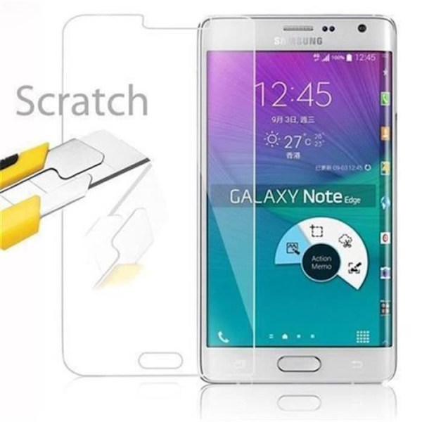 Cadorabo – Skärmskydd i härdat glas för > Samsung Galaxy S6 EDGE < Skärmskydd i härdat glas