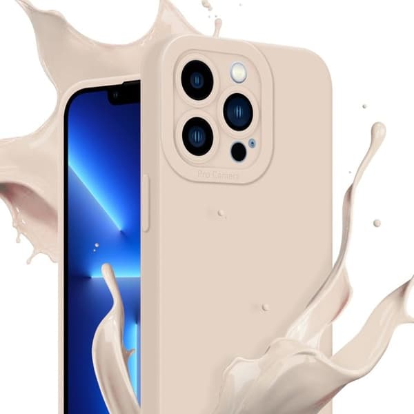 Skyddsfodral för iPhone 12 PRO MAX i FLUID CRÈME Stötskyddande Ros
