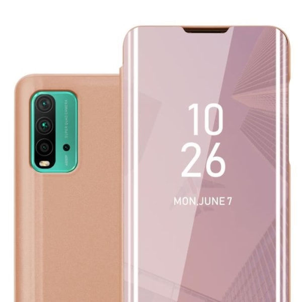 Coque - CADORABO - Xiaomi RedMi 9T / POCO M3 - KUNZIT ROSA - Design Clear View - Funktion Ställning Rosa