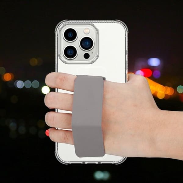 iPhone 12 / 12 PRO GRÅ skal med stöd och ställfunktion Grå