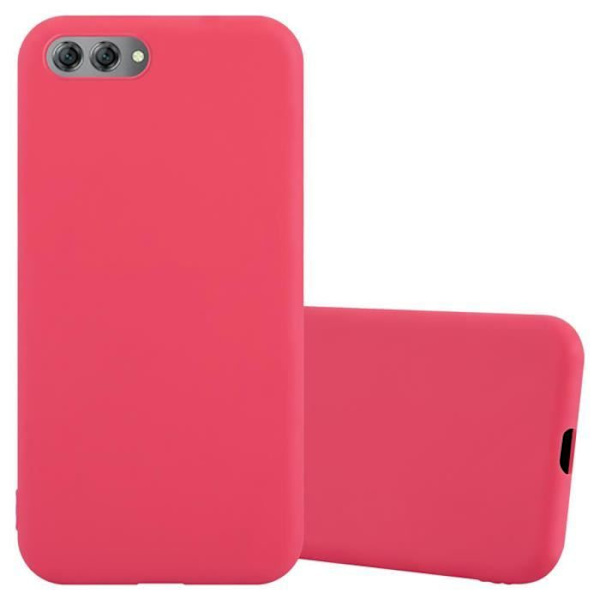 Coque - CADORABO - Huawei NOVA 2s - Candy Röd - Stötskydd - Mjuk Candy Red
