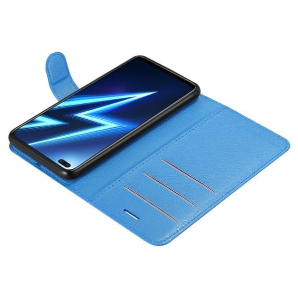 Etui för Realme 6 PRO i PASTELLBLÅ Blå