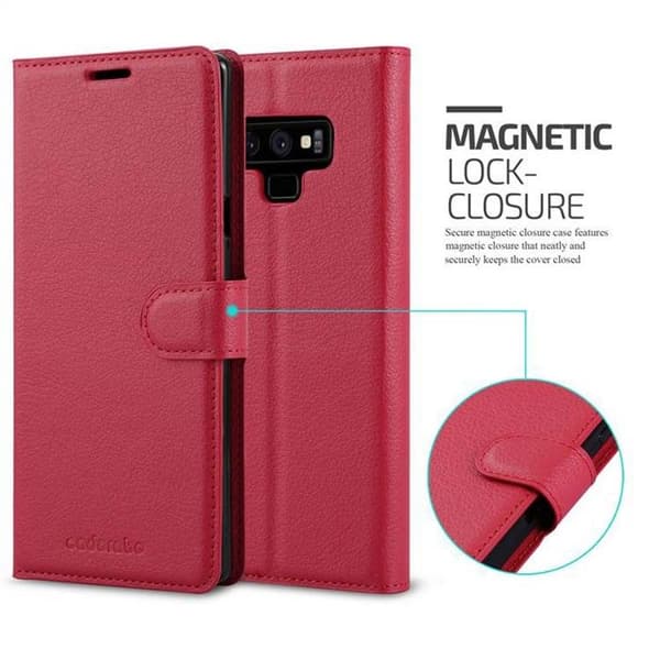 Etui för Samsung Galaxy NOTE 9 i KIRSCHRÖD Röd