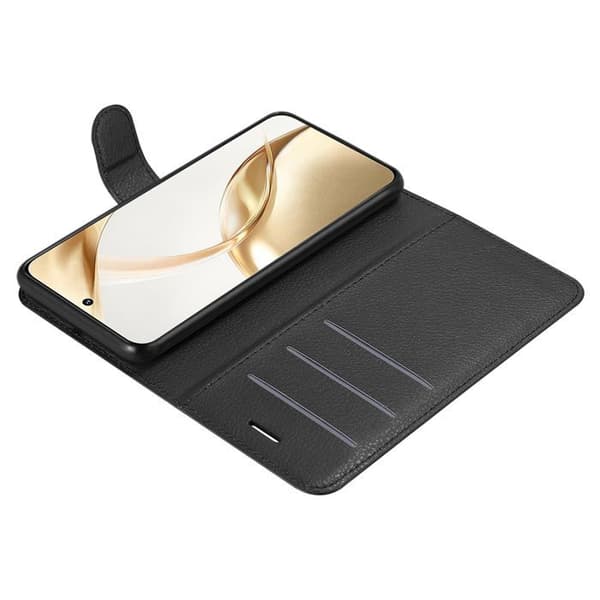 Etui för Honor 200 i JET BLACK Svart