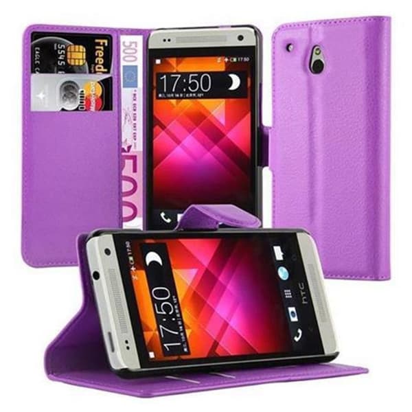 Etui för HTC ONE M4 MINI i ORKIDÉER VIOLETT Violett