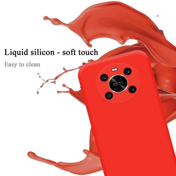 Skyddsskal för Honor MAGIC 4 LITE Stötskydd i LIQUID RED Röd