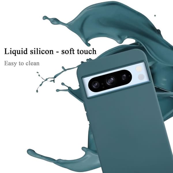 Skal för Google PIXEL 8 Pro Stötabsorberande i LIQUID GREEN Grön