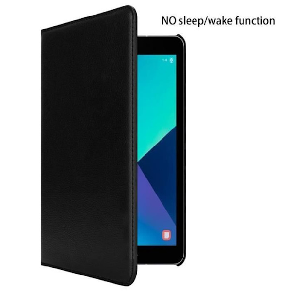 Skyddsfodral - Cadorabo - Samsung Galaxy Tab S3 - Svart - Inbyggt stativ - Utan automatisk väckning Svart