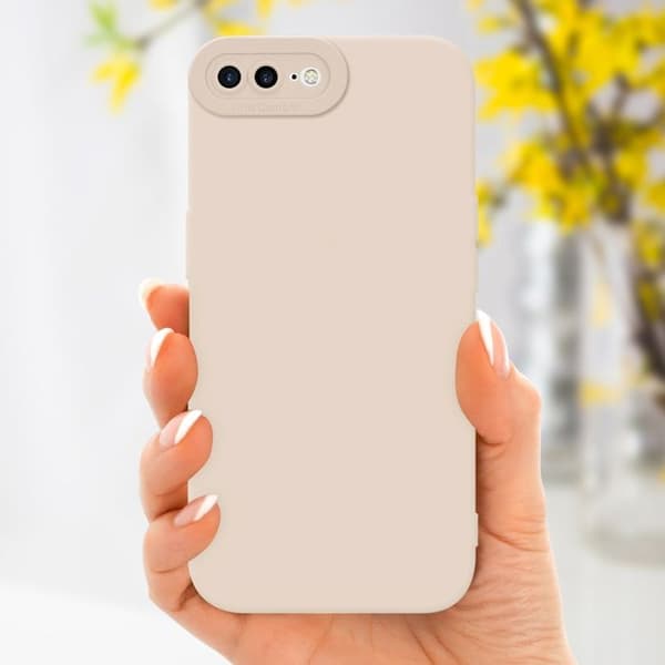 Skyddsfodral för iPhone 7 PLUS / 7S PLUS / 8 PLUS i FLUID CRÈME Stötsäker Ros