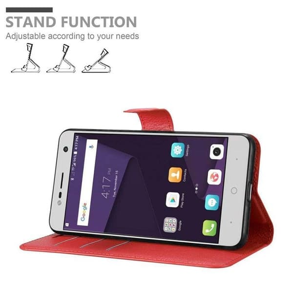 Fodral för ZTE Blade V8 MINI i KIRSCHRÖD Röd