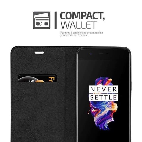 Etui för OnePlus 5 Fodral i KAFFEBRUN brun