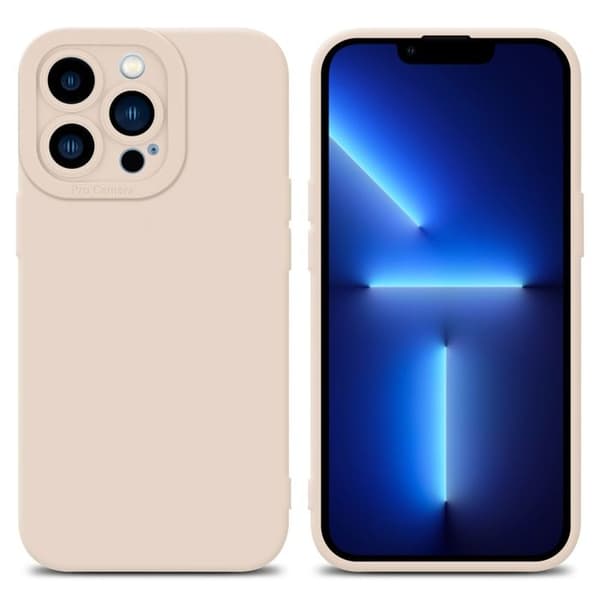 Skyddsfodral för iPhone 13 PRO i FLUID CRÈME Stötsäker Ros