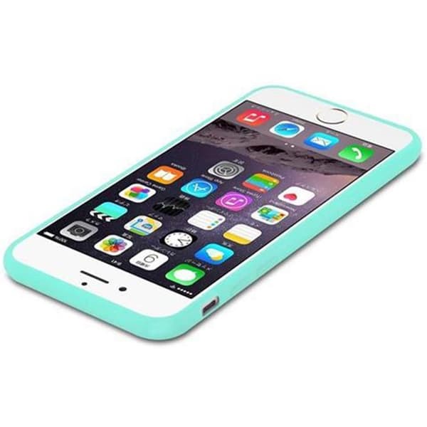 Skal för iPhone 6 / 6S CANDY BLÅ Stötsäker Silikon Blå