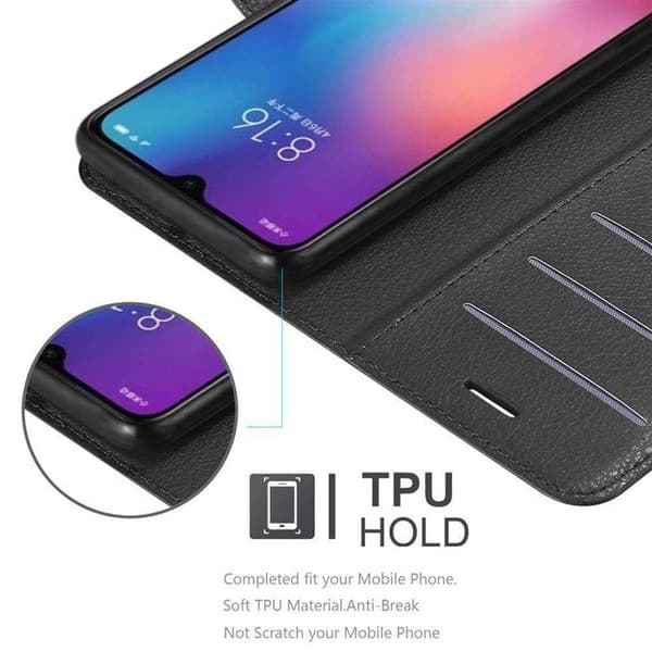 Fodral för Xiaomi Mi 9 i JETSVART Svart