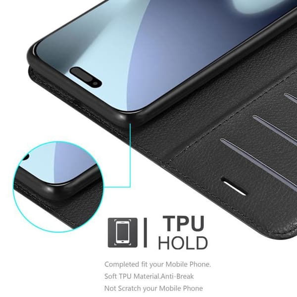 Etui för iPhone 17 PRO i JET BLACK Svart