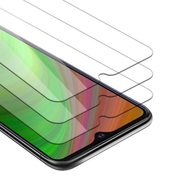 Skyddsglas för ZTE Blade A7s 2020 - CADORABO - Paket med 3 - Maximal hållbarhet - Rep-resistant