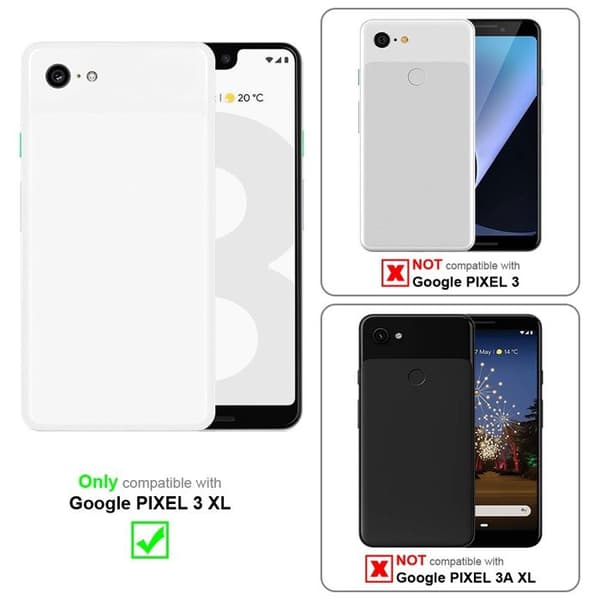 Fodral för Google PIXEL 3 XL i KIRSCHRÖD Röd