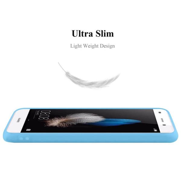 Skyddsfodral för Huawei P8 LITE 2015 CANDY BLÅ Stötabsorberande Silikon Blå