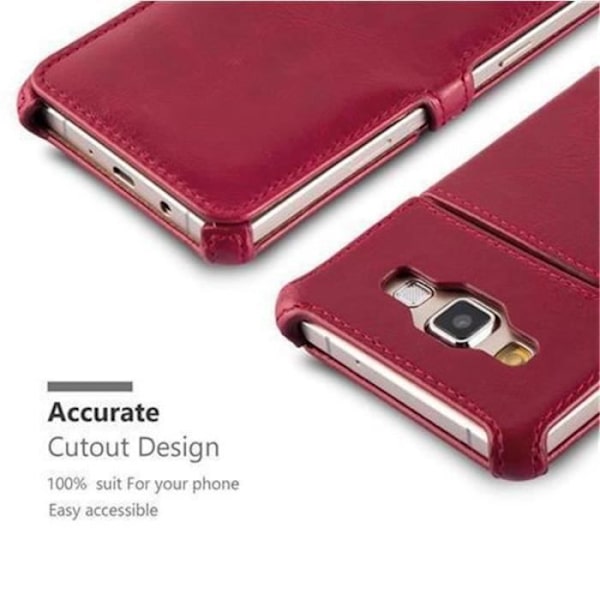 Cadorabo Fodral Fodral för > Samsung Galaxy A3 (5) - 2015 Modell < Fodral Fodral Bumper Wallet UTAN magnetisk stängning