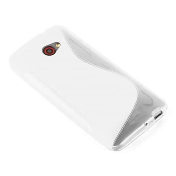Mobilfodral - CADORABO - HTC BUTTERFLY S - Halvtransparent - S-Line - Ultra Slim Halvtransparent