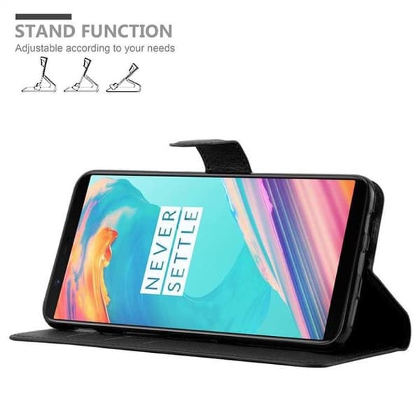 Etui för OnePlus 5T i JETSVART Svart
