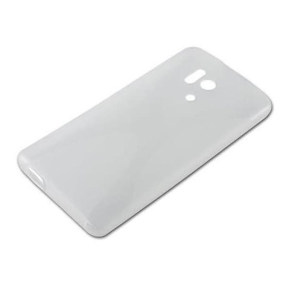 Honor 3 TRANSPARENT fodral - CADORABO - X-Line - Ultra Slim Fine Bumper - Silikon TPU Transparent