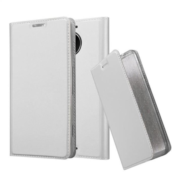 Cadorabo Fodral till Nokia Lumia 950 XL i KLASSIGT SILVER
