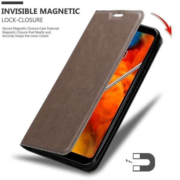 Cadorabo Fodral till LG Q Stylus i KAFFEBRUNT