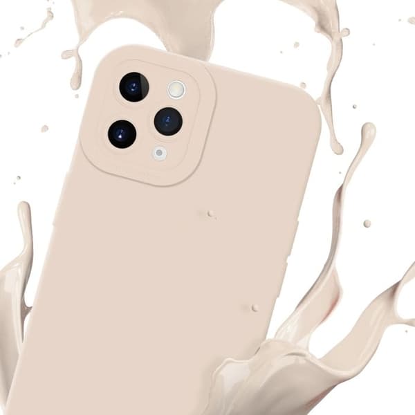 Skyddsfodral för iPhone 11 PRO MAX i FLUID CRÈME Stötskyddande Fodral Ros