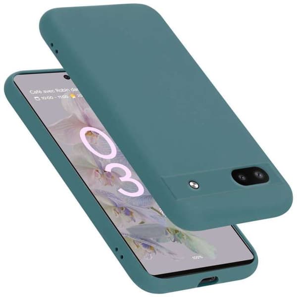 Skyddande skal för Google PIXEL 6A Stötsäker i LIQUID GREEN Grön