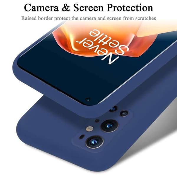 Skyddsfodral för OnePlus 9 PRO Stötskydd i LIQUID BLUE Blå