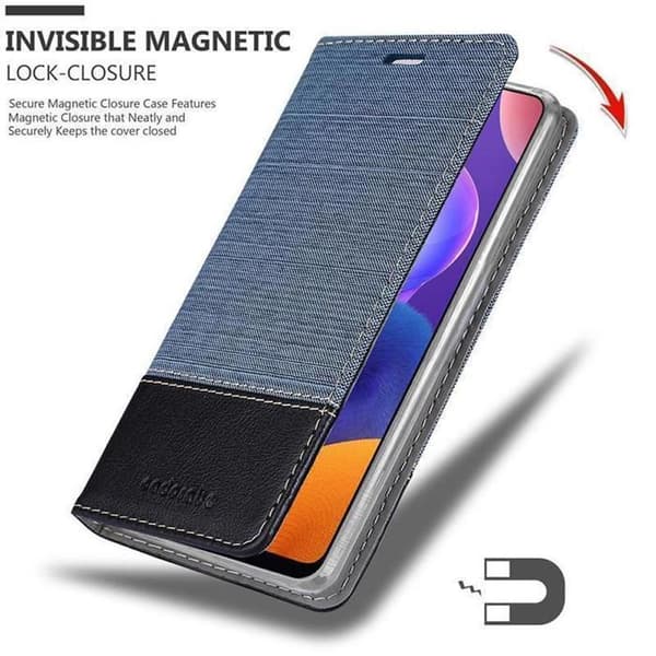 Skyddsfodral för Samsung Galaxy A31 i BLÅ SVART Stötskyddande Etui Blå