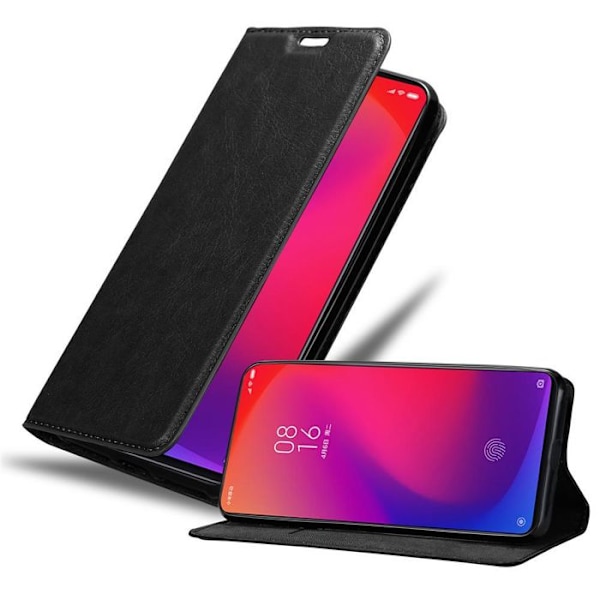 Fodral för Xiaomi Mi 9T / Mi 9T PRO / RedMi K20 / RedMi K20 PRO Hölster i SVART NATT Skyddande Plånboksfodral Svart