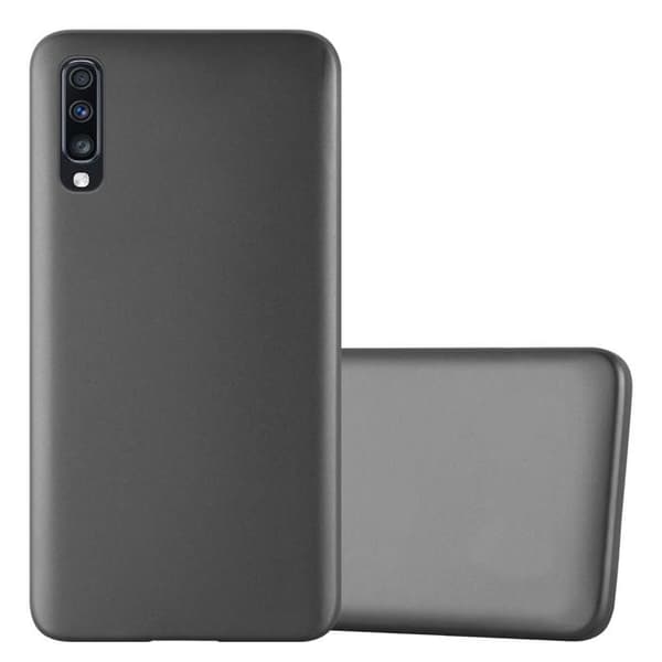 Skyddsfodral för Samsung Galaxy A70 / A70s i METALLGRÅ Matt Design Grå