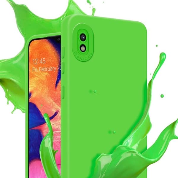 Skyddsfodral för Samsung Galaxy A10 i FLUID GRÖN Stötsäker Grön