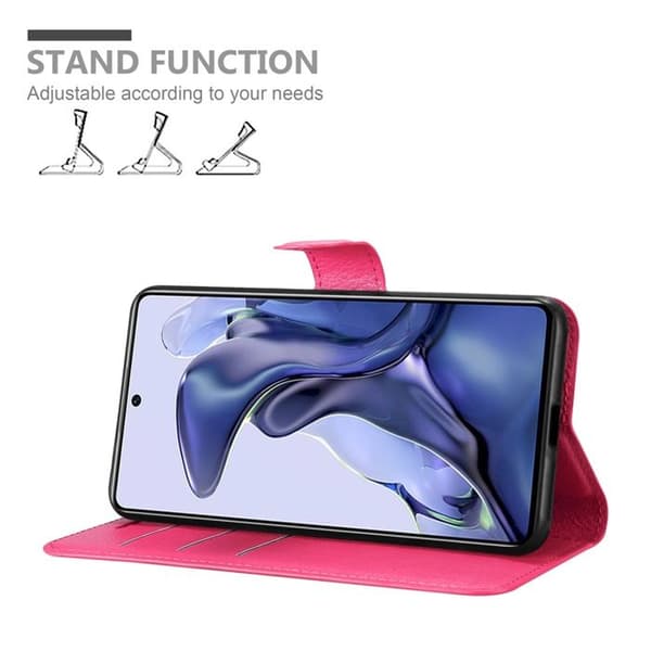 Fodral för Xiaomi 11T / 11T PRO i SOCKERROSA Ros