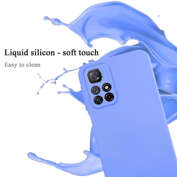 Skal för Redmi Note 11s 5G Stötabsorberande i LIQUID LIGHT PURPLE Violett